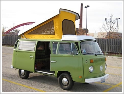 volkswagen pop up camper