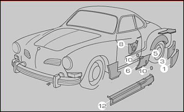 Karmann Ghia Parts For Sale